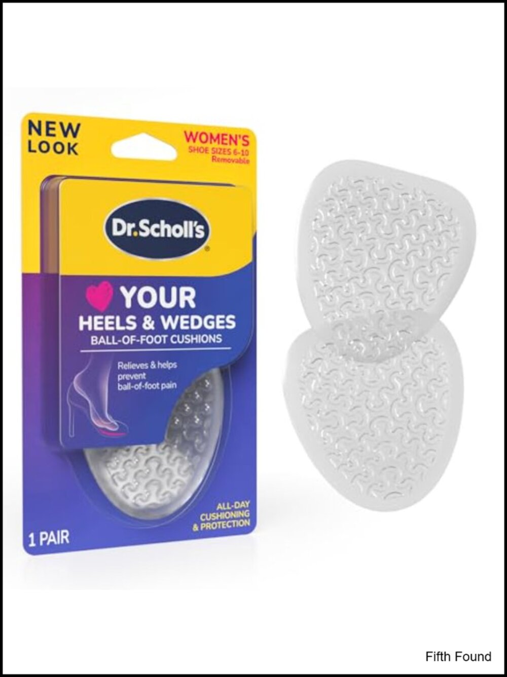 Ball of Foot Cushions for High Heels Gel Metatarsal Pads Shock Absorption